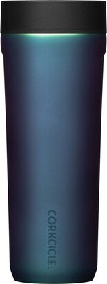 Personalized 17 Oz Dragonfly Matte Metallic Commuter Cup Insulated Travel Coffee Mug With Spill-Proof 360 Sip Lid By Corkcicle