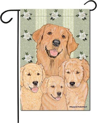 Golden Retriever Garden Flag