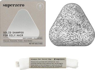 superzero Deep Clean & Oil Control Shampoo Bar for Oily Hair & Scalp