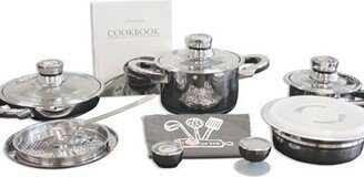 TFK Gourmet Collection 15pc 18/10 Ss Cookware Set