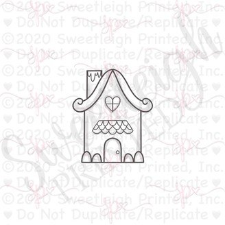 Gingerbread House 2021 Cookie Cutter