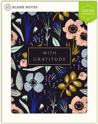 Green Inspired 10ct Thank You Cards with Gratitude