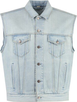 Denim Vest-AB