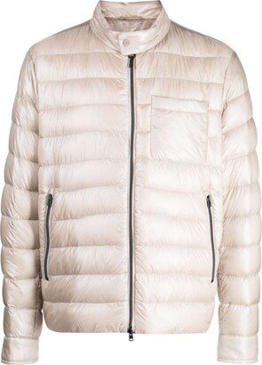 Quilted Zip-Up Padded Jacket