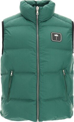 Logo Patch Puffer Gilet