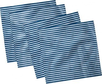 Horizontal Lines Set of 4 Napkins, 18