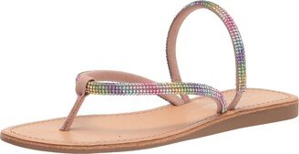 Womens Aurra Slip On Flip Flop Thong Sandals Multi 6.5 Medium (B