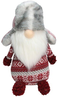 Northlight Nordic Gnome Faux Fur Trapper Hat Christmas Decoration