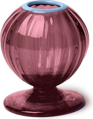 Onion glass vase