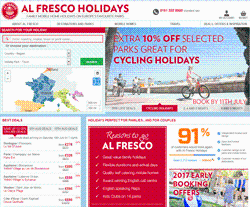 Al Fresco Holidays Promo Codes & Coupons