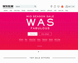Myer Promo Codes & Coupons