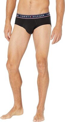 Cotton Stretch Brief 3-Pack (Black) Men's Underwear