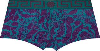 Blue Barocco Boxers-AA