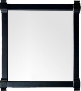 James Martin Vanities Brittany 35 Mirror, Black Onyx