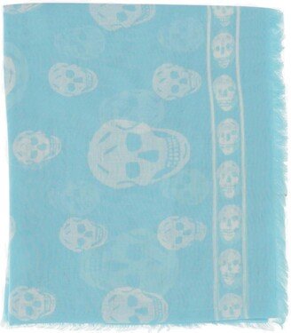 Classic Skull Printed Scarf-AA