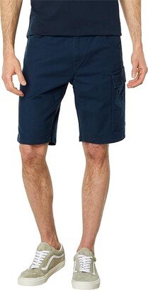 Caliper 19 Work Shorts (Navy) Men's Clothing