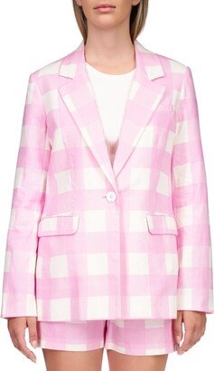 Women's Kora Printed One Button Blazer