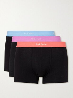 Three-Pack Stretch-Cotton Boxer Briefs-AM