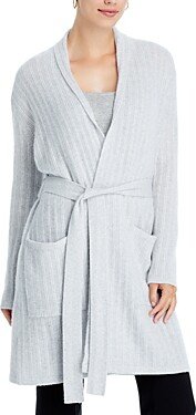 Cashmere Chevron Short Robe