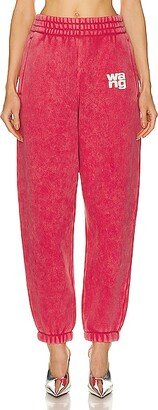 Essentials Terry Classic Sweatpant in Red