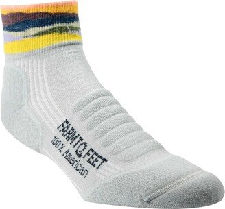 Farm To Feet Max Patch 1/4 Lightweight Hiking Sock