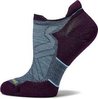 Run Targeted Cushion Low Ankle (Pewter Blue) Women's Low Cut Socks Shoes