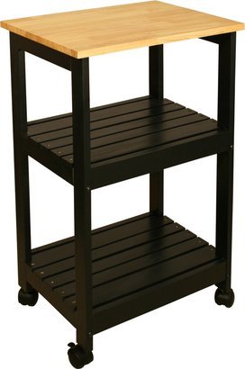 Black Kitchen Cart