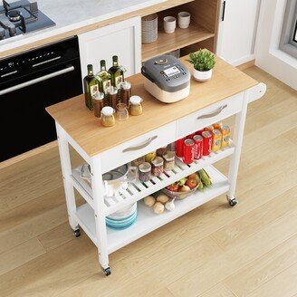 Mobile Kitchen Cart,for Easy Storing and Fetching