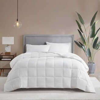 Sleep Philosophy Warm 300 Thread Count Cotton Sateen White Down Alternative 3M Thinsulate Comforter