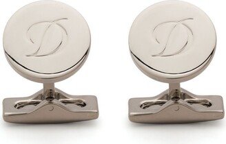 Logo-Engraved Cufflinks-AF