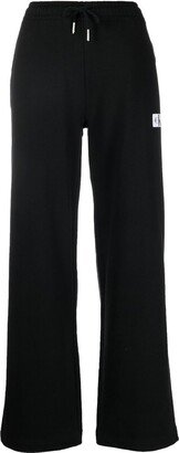 Logo-Patch Wide-Leg Sweatpants