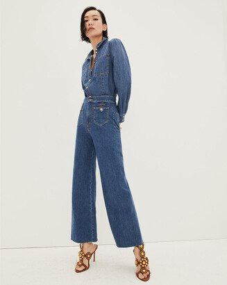 Grant Wide-Leg Jean | Patch Pockets