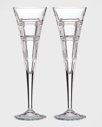 Hudson Toasting Flute Pair