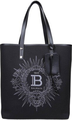 Varsity Monogrammed Tote Bag