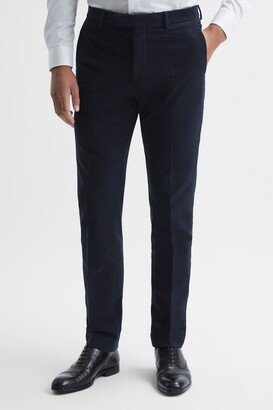 Slim Fit Moleskin Trousers-AA