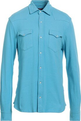 JACOB COHЁN Shirt Sky Blue