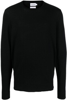 Round-Neck Knit Jumper-AC