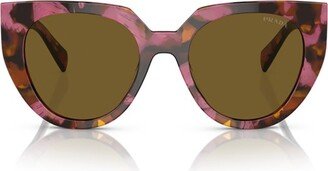 Prada Eyewear Cat-Eye Sunglasses-AB