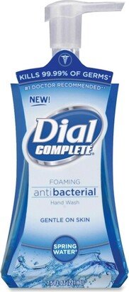 Dial DIA05401 7.5 fl oz Complete Spring Water Foaming Soap - Blue Pack of 8