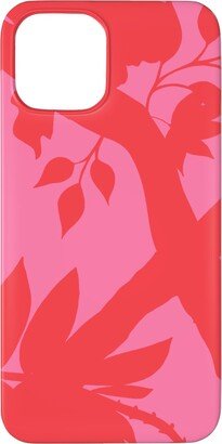 Custom Iphone Cases: Peony Brand Mural - Pink Phone Case, Silicone Liner Case, Matte, Iphone 12 Pro Max, Pink