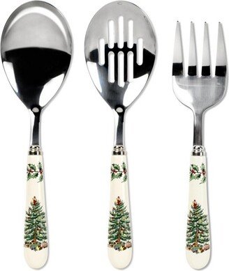 Christmas Tree 3-Piece Flatware Serving Set