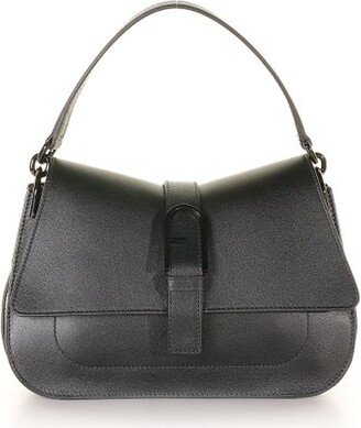 Flow Foldover Top Shoulder Bag