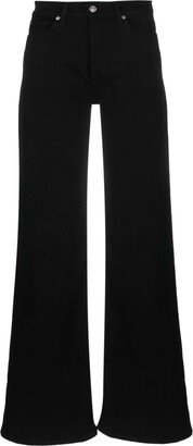 Lotta Soho Night high-rise flared jeans