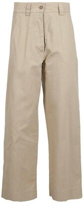 High-Rise Straight Leg Chino Pants