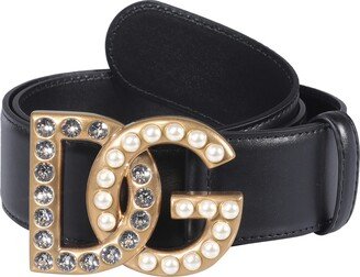 Logo Buckle Belt-BA