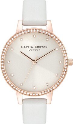 Women's Classics Blush Leather Strap Watch 34mm