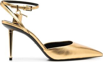 Padlock metallic pumps-AA