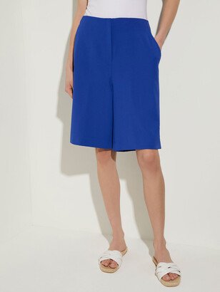 Knee-Length Crepe Short