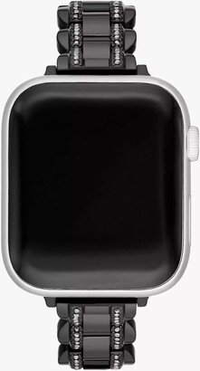 Black Stainless Steel 38-45Mm Band For Apple Watch