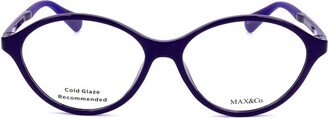 Max&co. Round Frame Glasses-AE